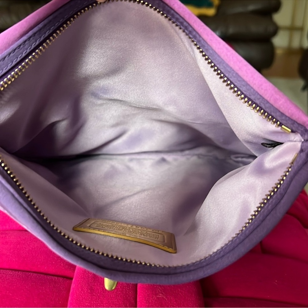 Coach Amanda Satin Fold Over Clutch-NWOT - Picture 12 of 12